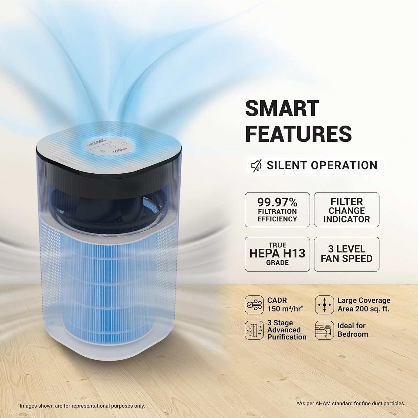 Forbes 150 Surround 360° Air Purifier