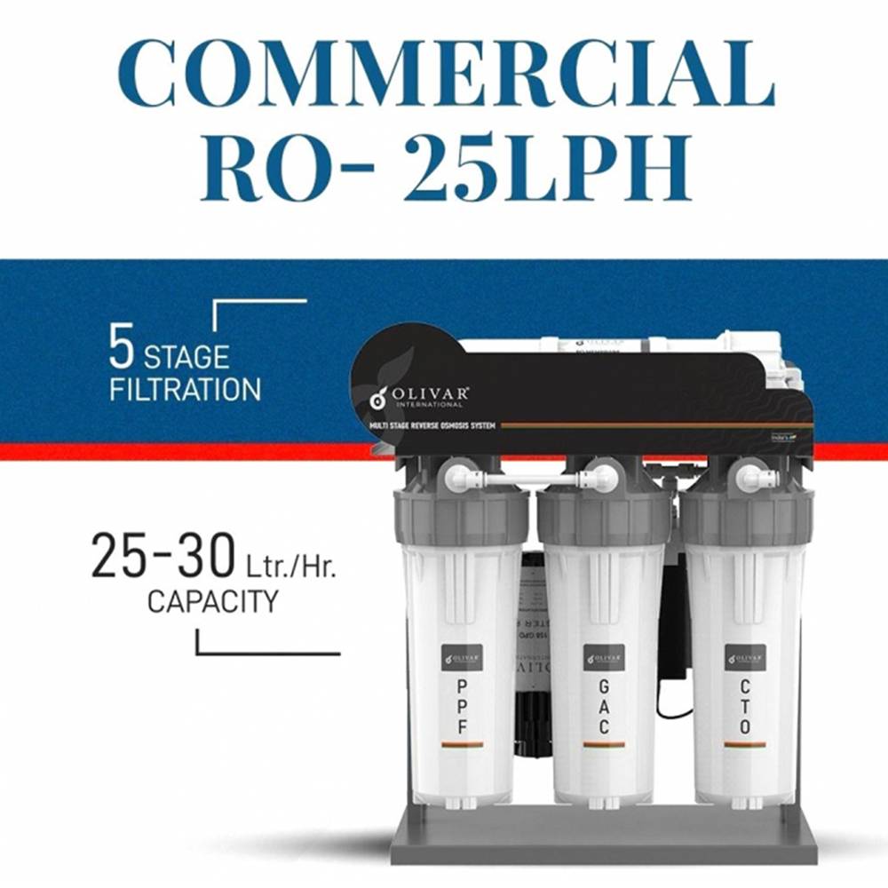 OLIVAR 25 LPH Commercial RO Plant