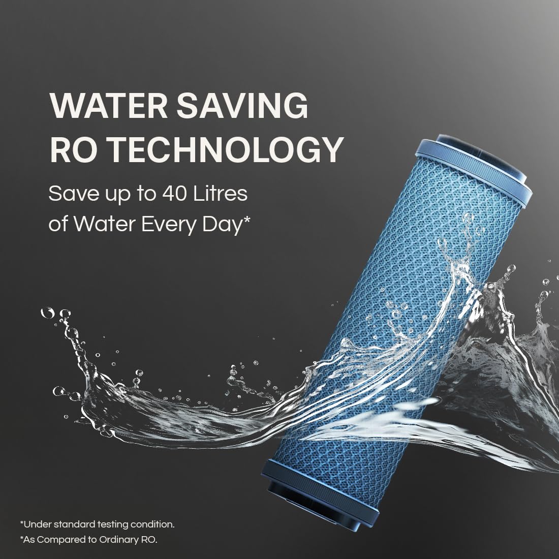Aquaguard Slimtech Glass RO+UV Copper Water Purifier