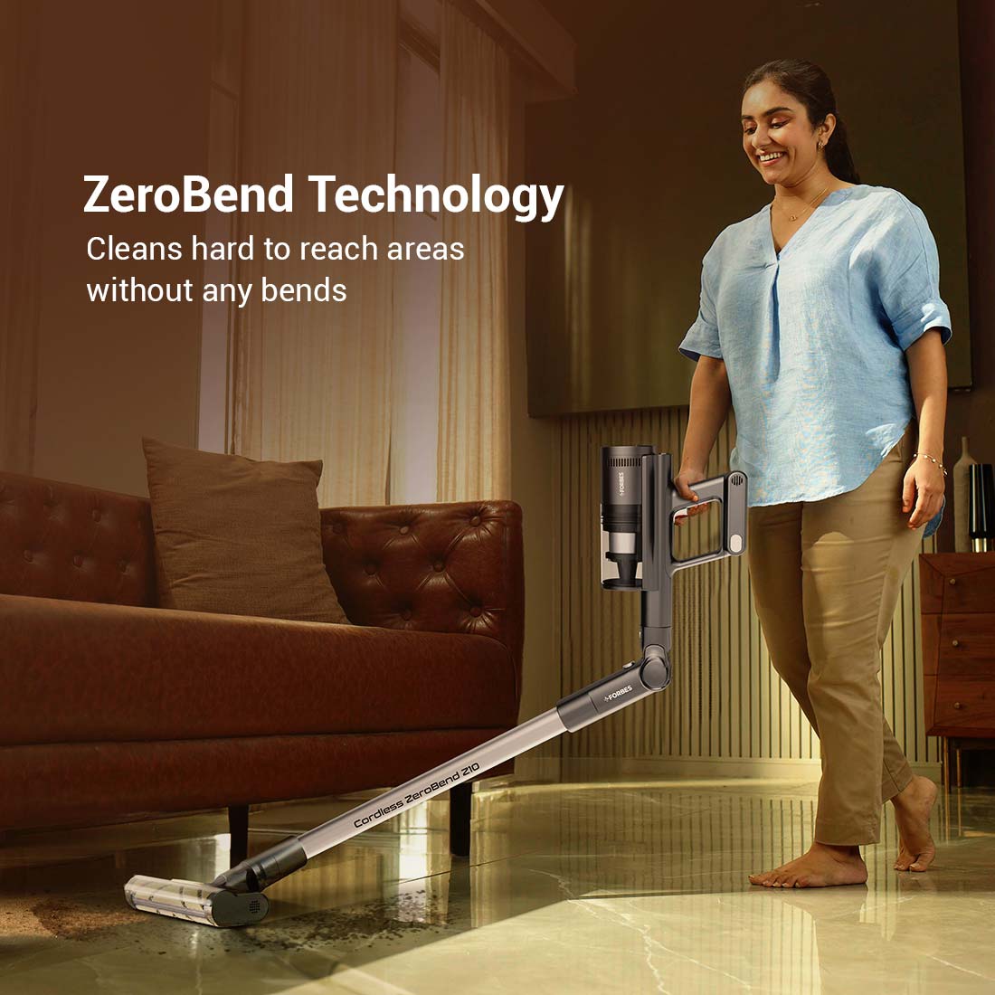 Forbes Cordless Zerobend Z10 Vacuum Cleaner