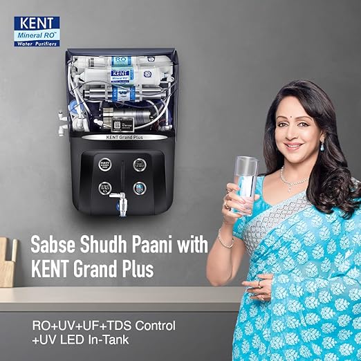KENT Grand Plus-Black RO Water Purifier