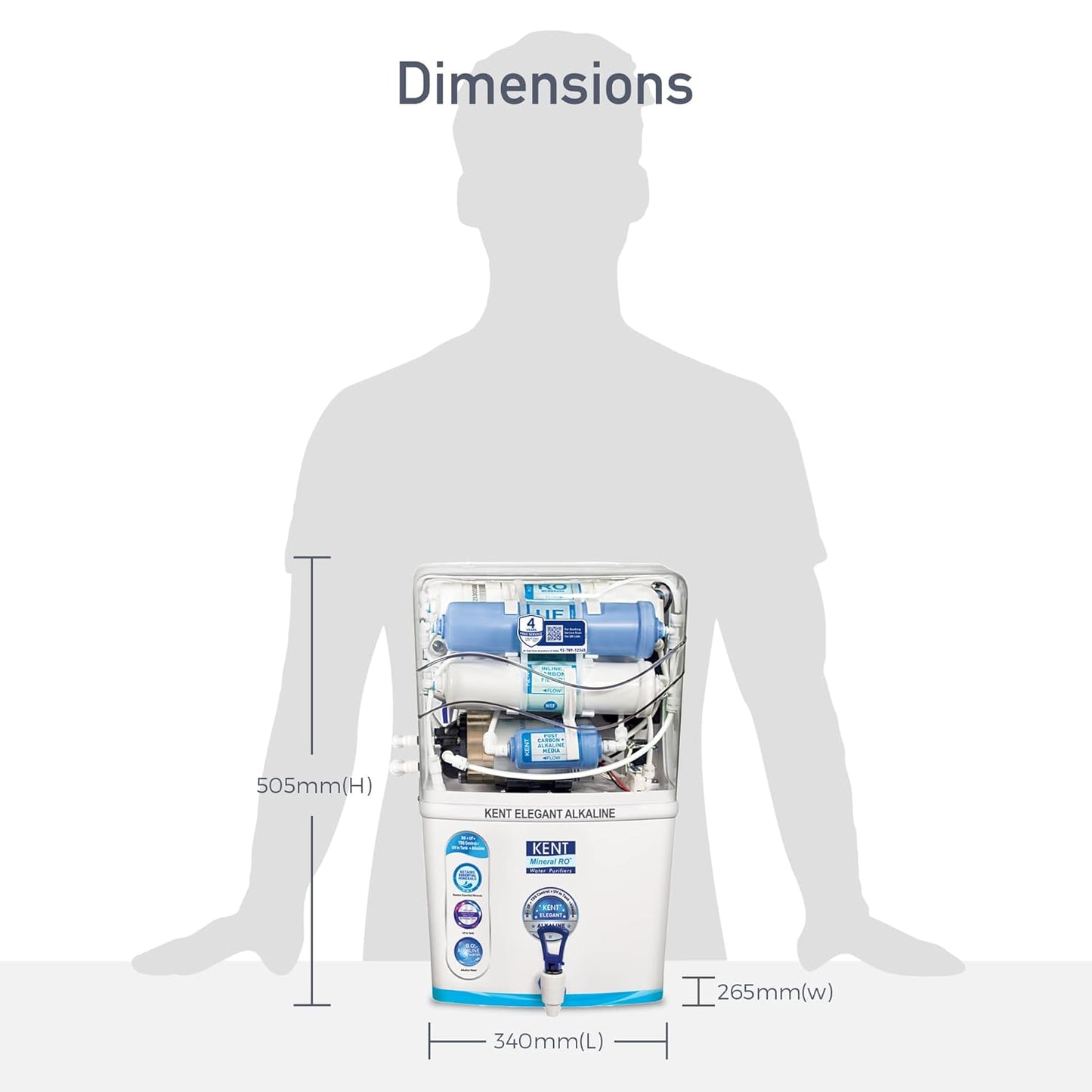 KENT Elegant Alkaline RO Water Purifier