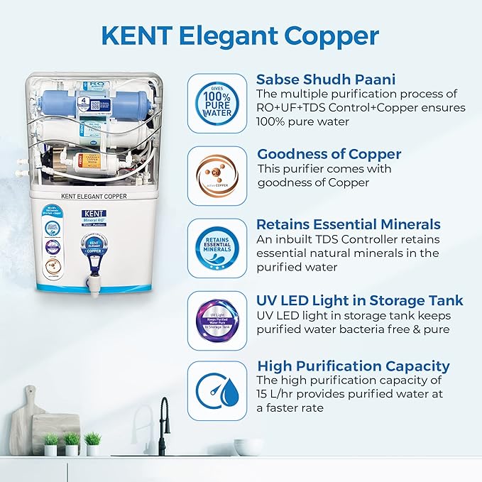 KENT Elegant Copper RO Water Purifier