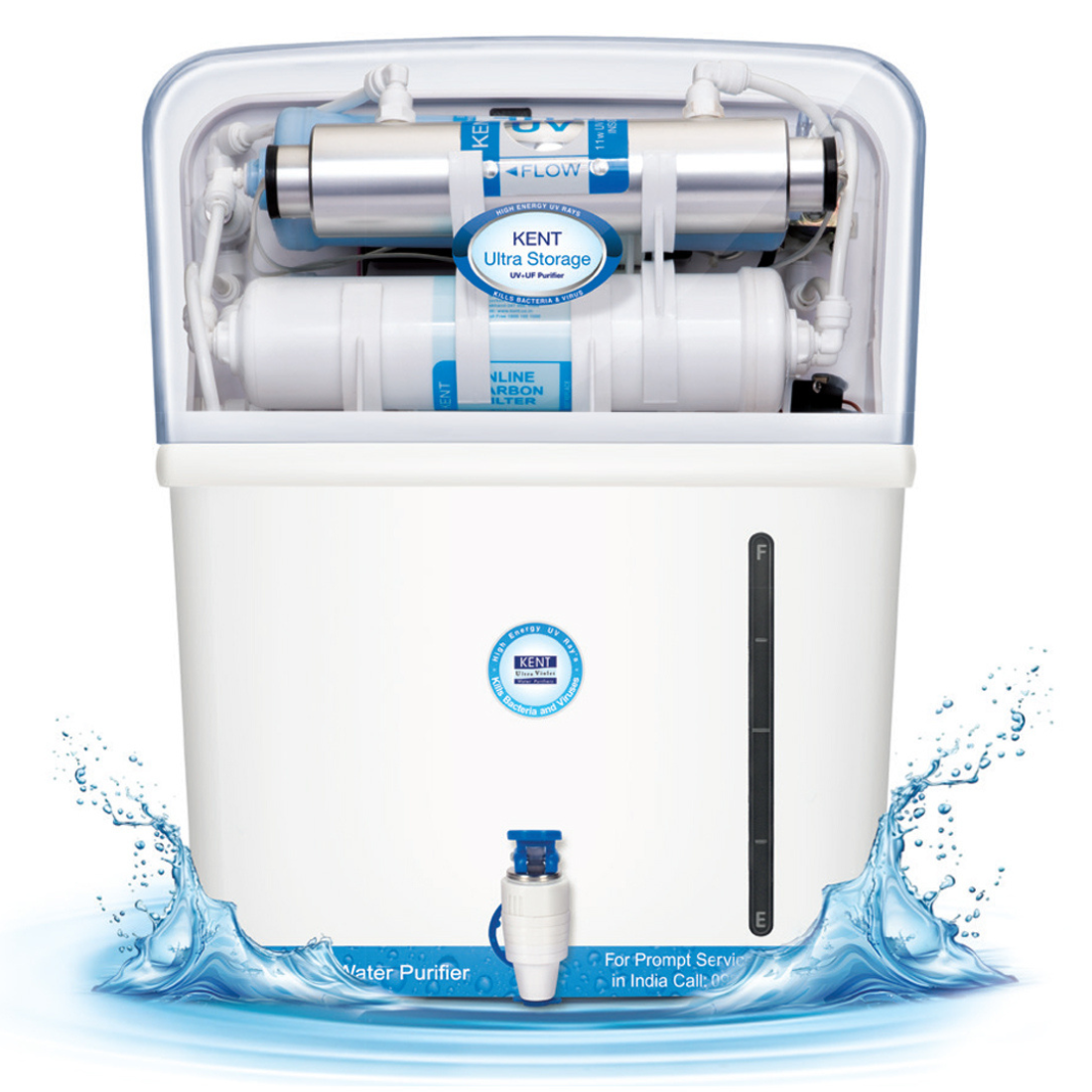 KENT ULTRA STORAGE 8 L UV + UF Water Purifier
