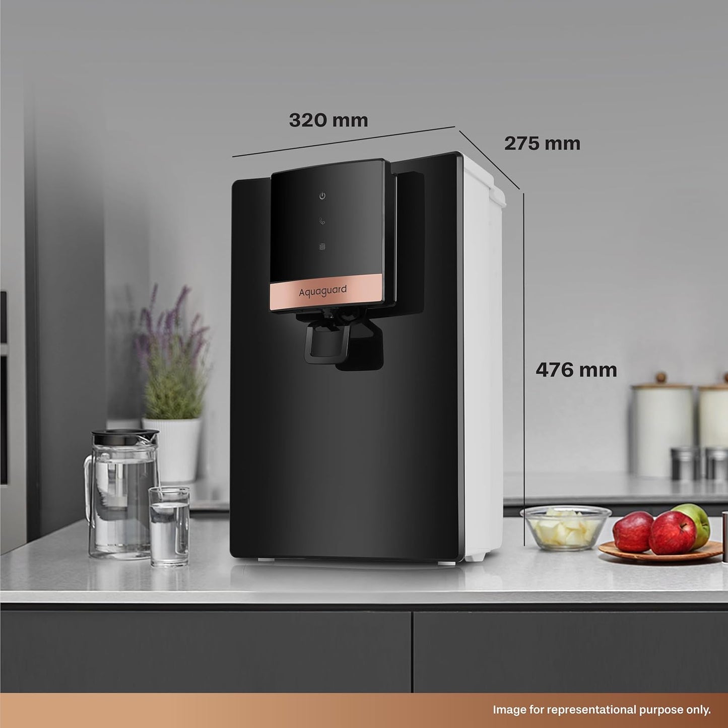 Aquaguard Neo Copper RO+UV Taste Adjuster Copper Water Purifier