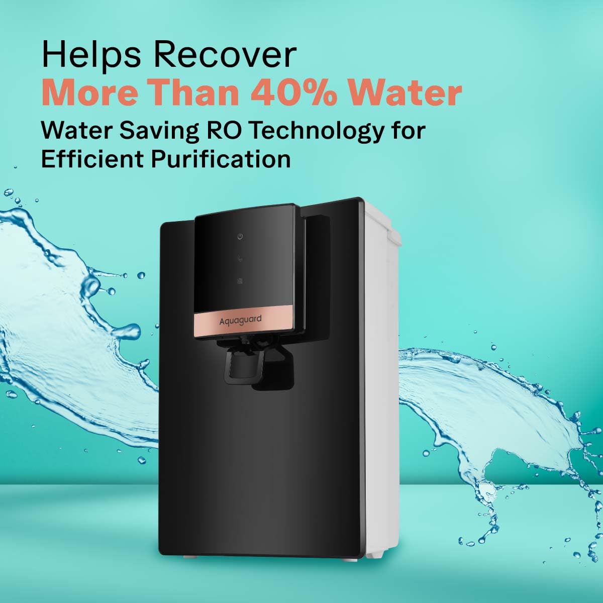 Aquaguard Neo RO+UV 2X Water Purifier | 2 Year Filter Life | With Mega Sediment Filter