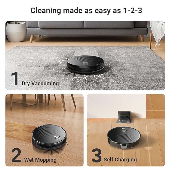 Forbes Robo Vac n Mop Pro Vacuum Cleaner