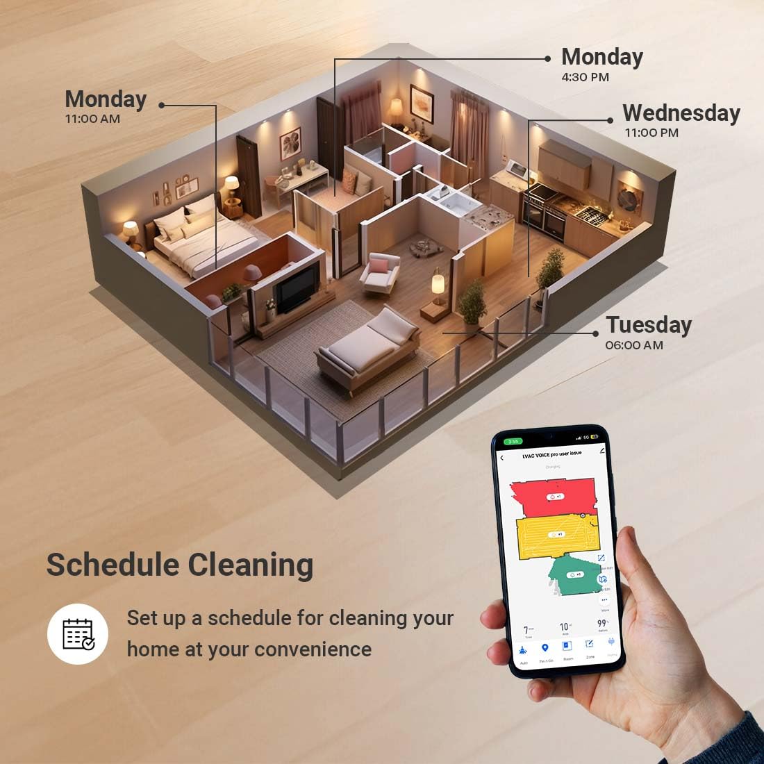 Forbes Robo Vac n Mop Pro Vacuum Cleaner