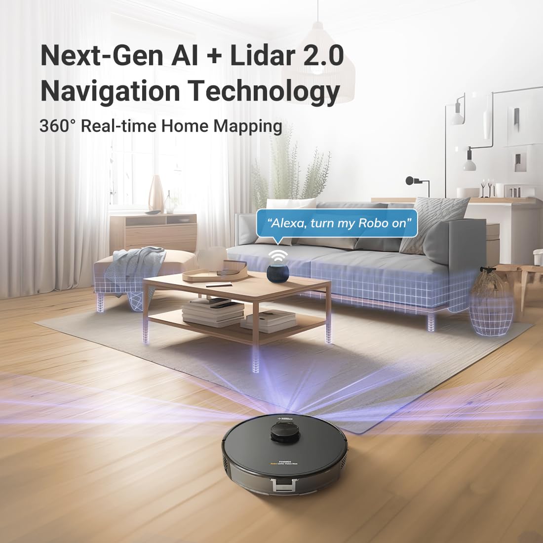 Forbes Robotic LVac Voice Pro Vacuum Cleaner