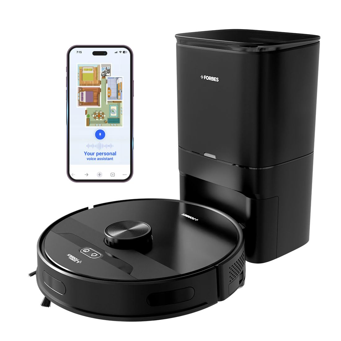 Forbes Smartclean With Auto Bin Robotic Vacuum Cleaner