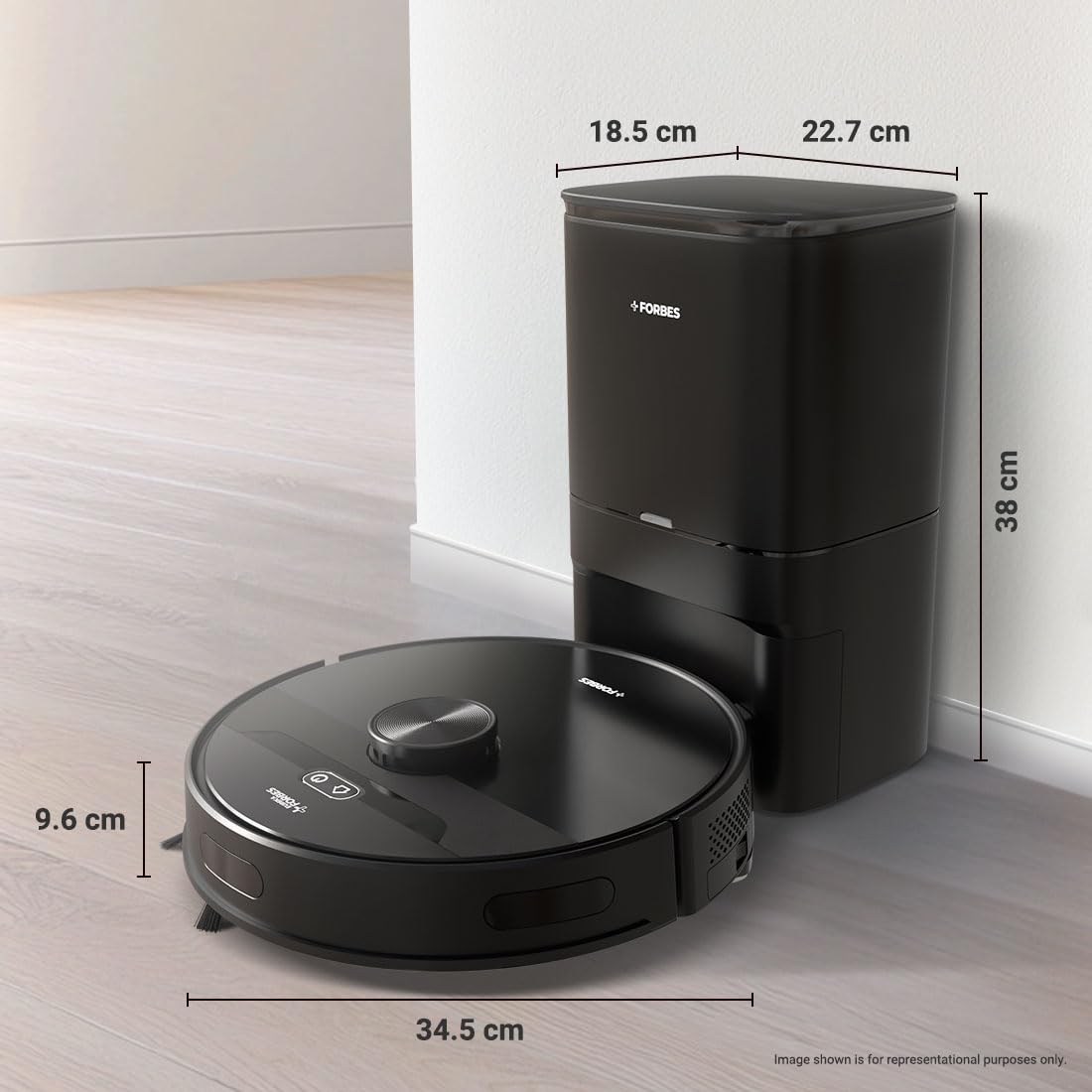 Forbes Smartclean With Auto Bin Robotic Vacuum Cleaner