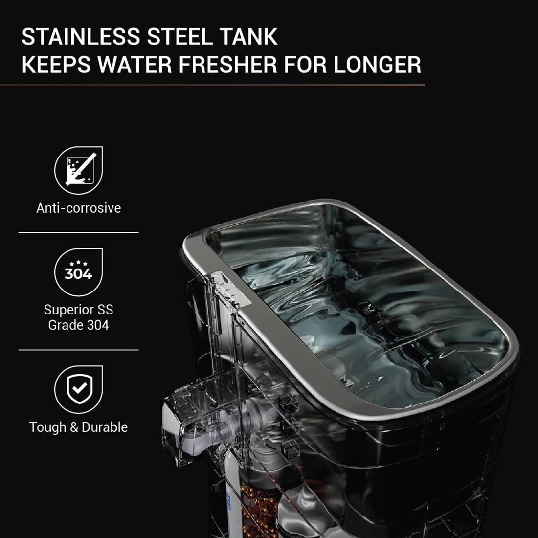 Aquaguard Superio RO Stainless Steel Copper Water Purifier