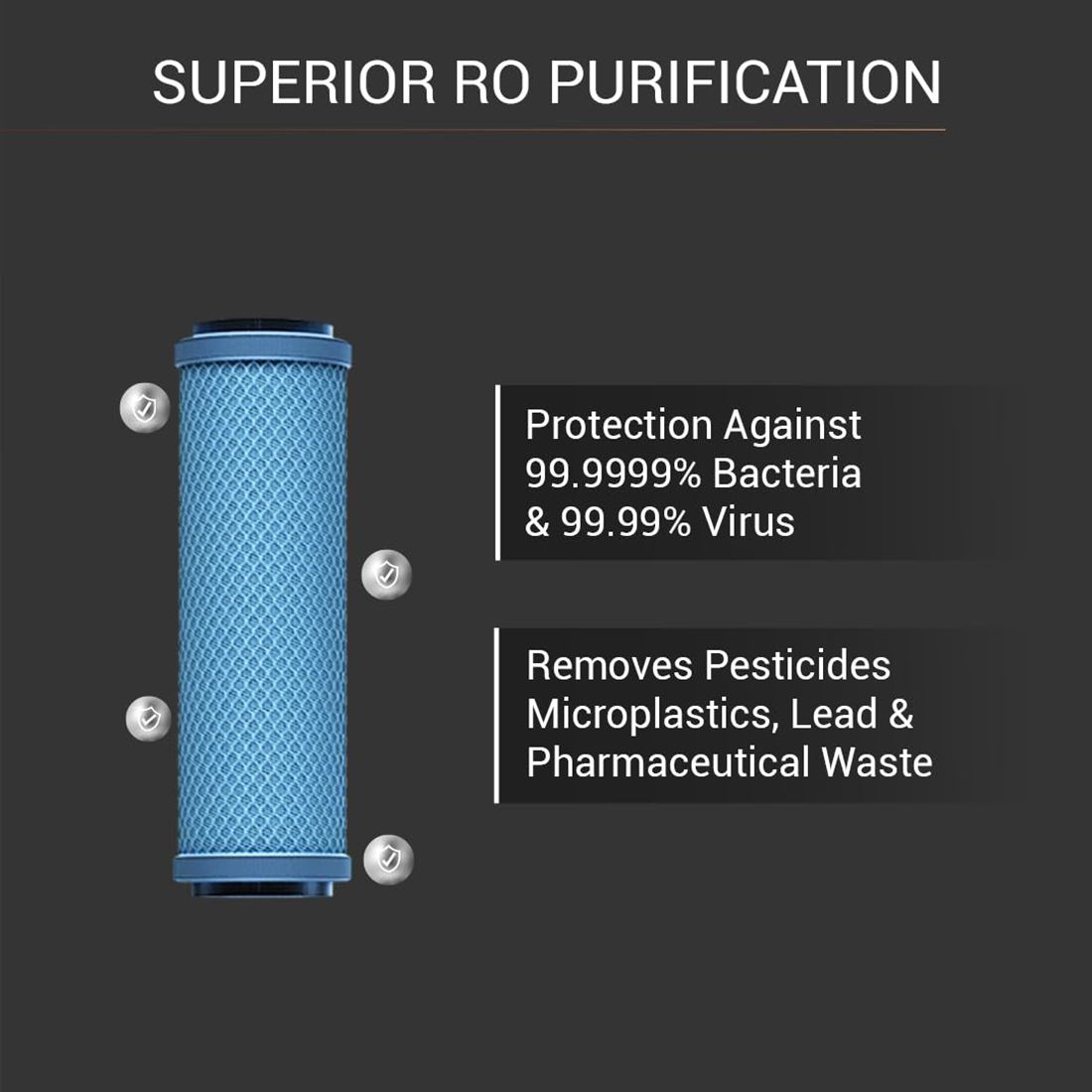 Aquaguard Superio RO Stainless Steel Copper Water Purifier