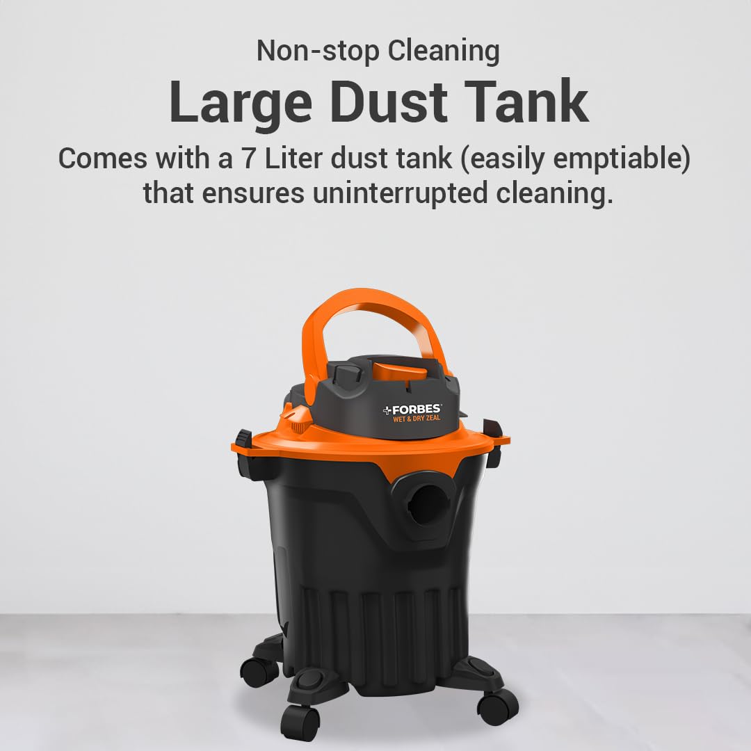 Forbes Wet & Dry Zeal Vacuum Cleaner