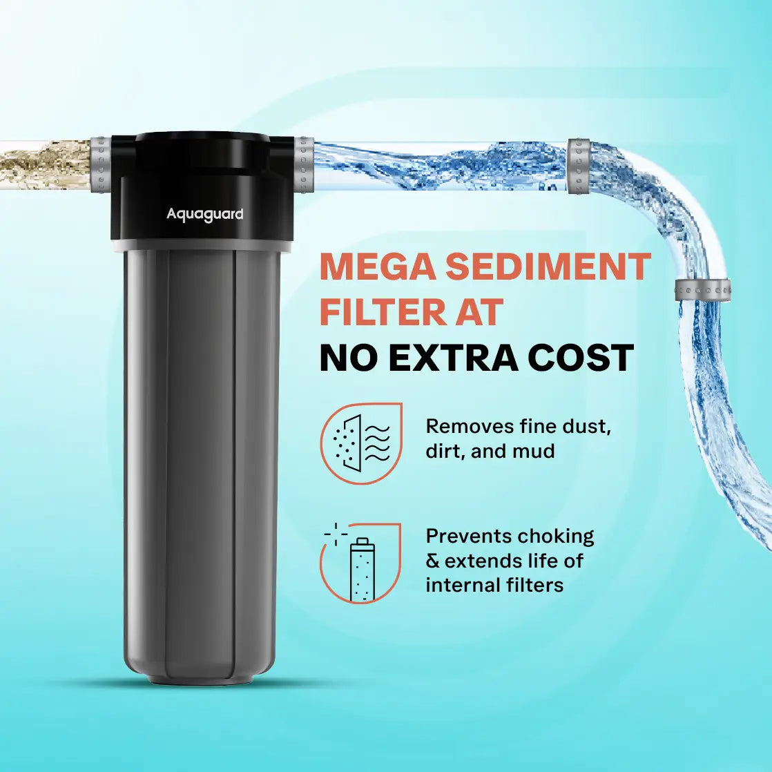 Aquaguard Crystal Booster UV + UF 2X Water Purifier