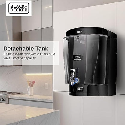 KENT BLACK+DECKER Crest RO+UV+UF Water Purifier