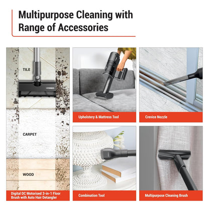Forbes Cordless Zerobend Z21WM Vacuum Cleaner