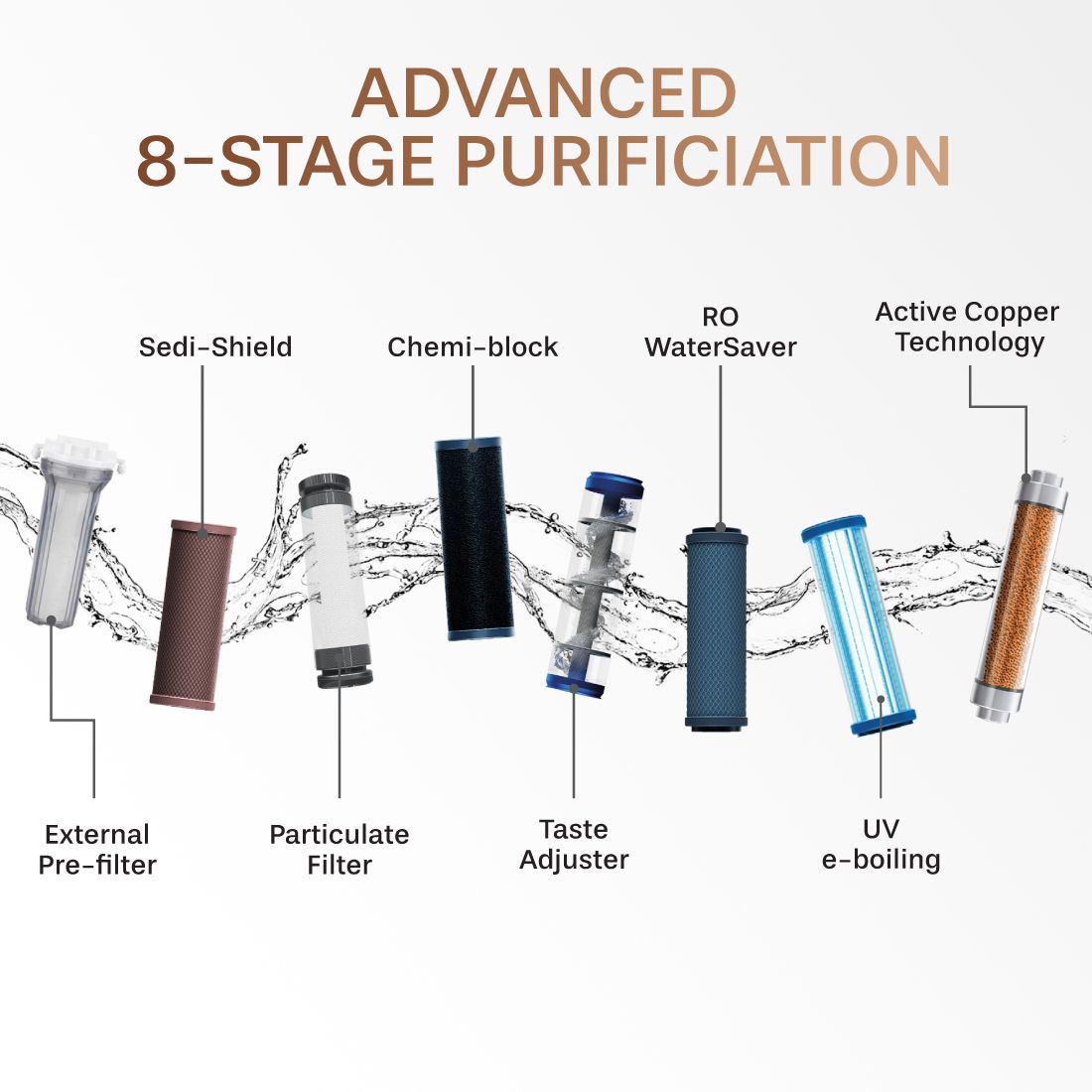 Aquaguard ENHANCE NXT 2X LIFE RO+UV