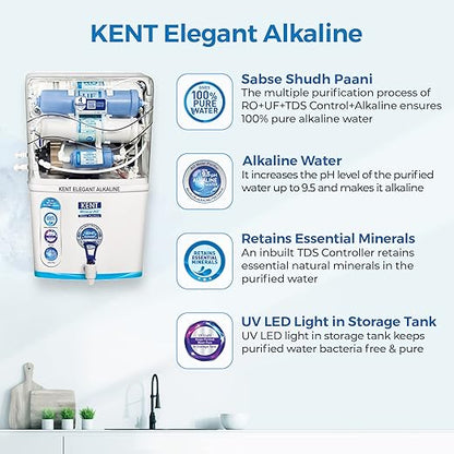 KENT Elegant Alkaline RO Water Purifier