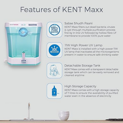 KENT MAXX  UV + UF Water Purifier