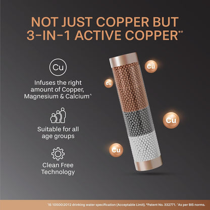 Aquaguard Neo Copper RO+UV Taste Adjuster Copper Water Purifier