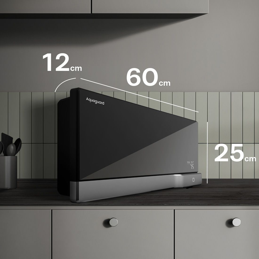 Aquaguard Slimtech UV Bar Inline Copper Water Purifier