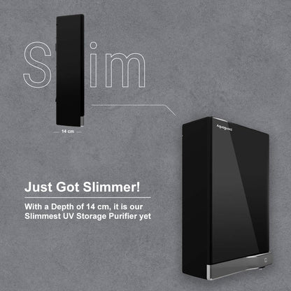Aquaguard Slimtech Glass UV Storage Copper Water Purifier