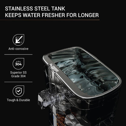 Aquaguard Superio RO+UV Taste Adjuster Stainless Steel Copper Water Purifier