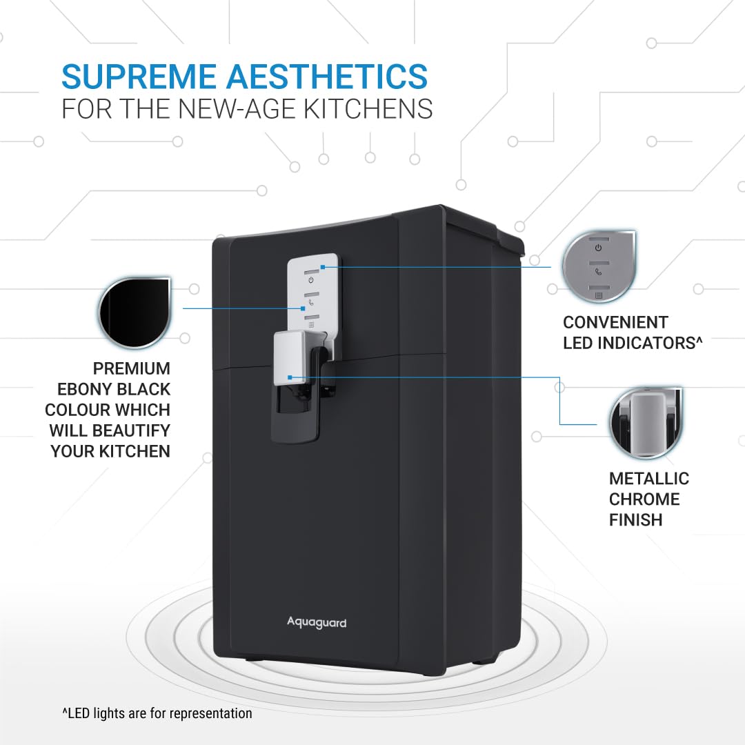 Aquaguard Superio WS RO+UV Stainless Steel Alkaline Water Purifier